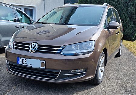 VW Sharan Volkswagen 2.0 TDI DSG BlueMotion Tech Highline ...