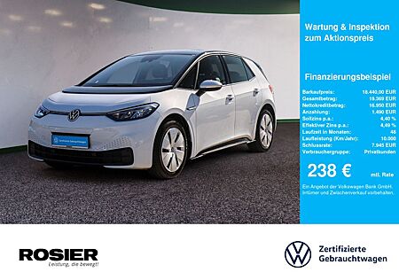 VW ID.3 Volkswagen Pro Performance 150 kW ACC LED NAVI SPURH.