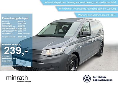 Volkswagen Caddy Maxi Kombi 2.0 TDI 7-SITZER+AHK+KLIMA+2xPD