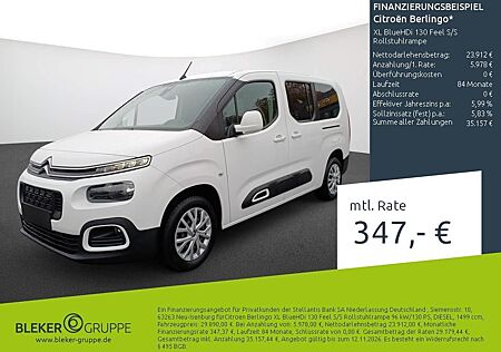 Citroën Berlingo XL BlueHDi 130 Feel S/S Rollstuhlrampe