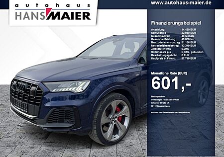 Audi Q7 TFSI e S line Pano Luft AHK B&O Matrix VC