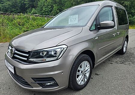 VW Caddy Volkswagen PKW Comfortl Rollstuhl Navi ACC Xenon SHZ