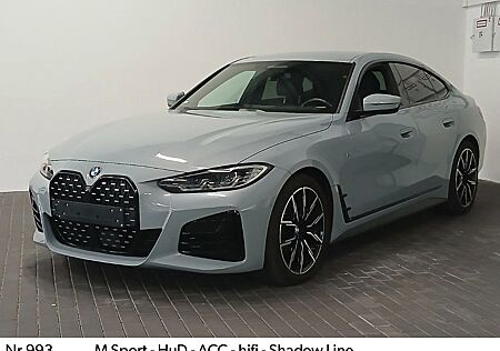 BMW 420d xD Gran Coupé M Sport HuD 19" hifi ACC