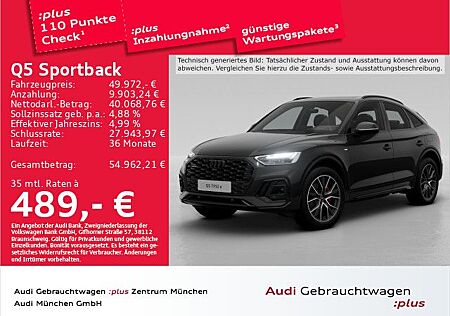 Audi Q5 Sportback 50 TFSI e qu. S tronic S line Pano/
