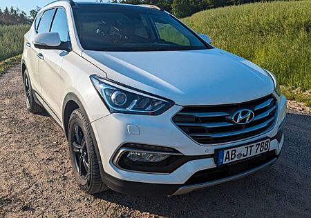 Hyundai Santa Fe blue 2.2 CRDi Premium 4WD Automatik...