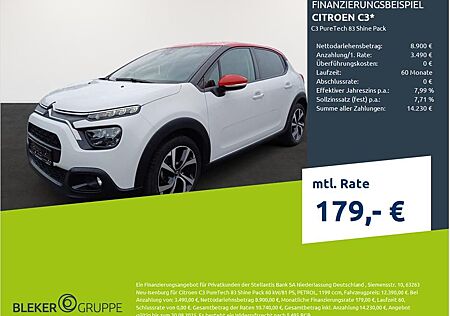 Citroën C3 PureTech 83 Shine Pack