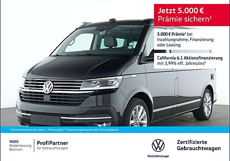 VW T6 California Volkswagen T6.1 California Ocean 4Motion AHK ACC Navi LED