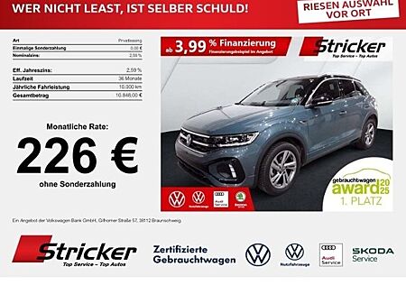 VW T-Roc Volkswagen R-Line 2.0TDI DSG 226,-ohne Anzahlung Navi
