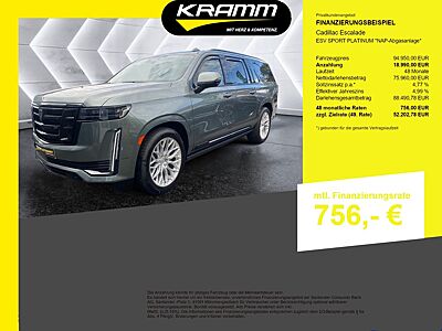 Cadillac Escalade ESV SPORT PLATINUM *NAP-Abgasanlage*