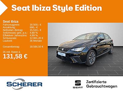 Seat Ibiza 1.0 TSI Style LED GRA KAMERA SHZ