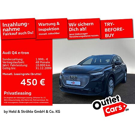 Audi Q4 e-tron leasen