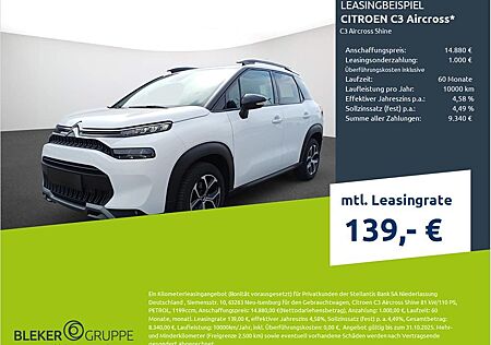 Citroën C3 Aircross PureTech 110 S&S Shine