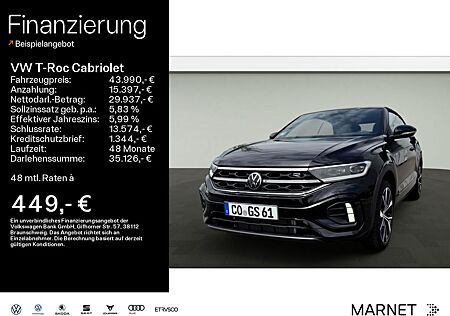 VW T-Roc Volkswagen Cabriolet R-Line 1.5 TSI 150 PS DSG