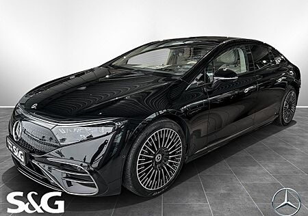 Mercedes-Benz EQS 580 4M AMG Night+360°+Sitzh.+Pano+MBUX+21