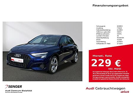 Audi A3 Sportback Advanced 30 TDI Sitzh. MMI LED PDC