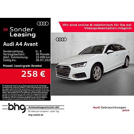 Audi A4 leasen