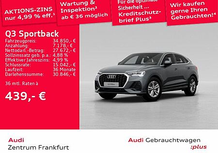Audi Q3 Sportback 45 TFSI e S tronic LED ACC B&O 360°