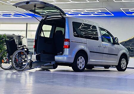 VW Caddy Volkswagen Life Behindertengerecht-Rampe