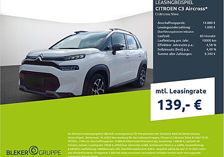 Citroën C3 Aircross PureTech 110 S&S Shine