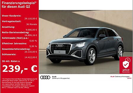 Audi Q2 30 TFSI S-LINE AHK KAMERA VIRTUAL PARK ASSIST