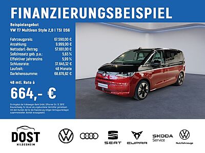 Volkswagen T7 Multivan Style 2,0 l TSI DSG PANO+NAVI+AHK+ST