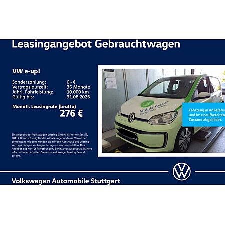 VW e-up! leasen