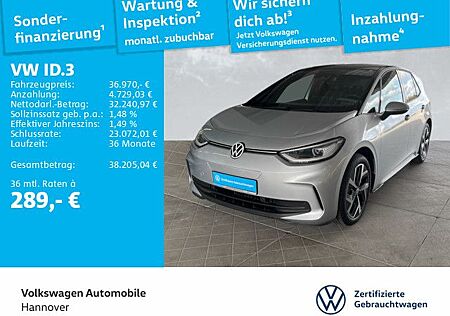 VW ID.3 Volkswagen Pro Navi AHK Pano Kamera LED PDC ACC DAB+