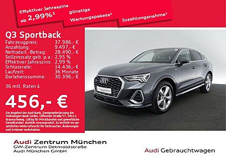 Audi Q3 Sportback 40 TDI qu. S tronic S line Pano/Nav