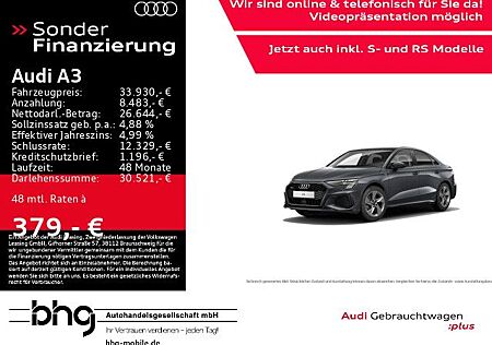 Audi A3 40 TDI Limousine quattro S tronic S line