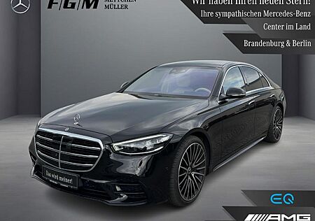 Mercedes-Benz S 500 4M AMG Burm|HUD|KeyGo|MBeam|S-Dach|Standhz