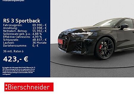 Audi RS3 Sportback 280 KM/H MATRIX RS-SCHALENSITZE