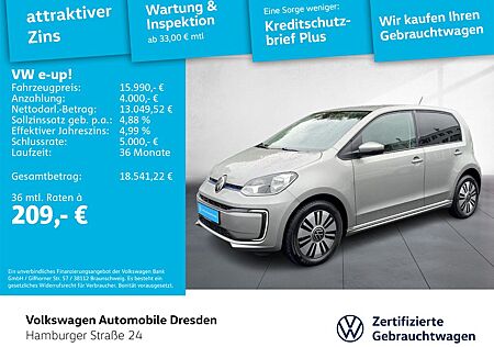 VW e-up! Volkswagen e-up! Style "Plus" FSHZG SITZHZG FREISPRECH PDC