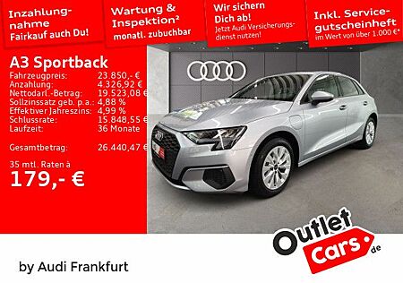 Audi A3 Sportback 40 TFSI e S tronic LED DAB VC Tempo