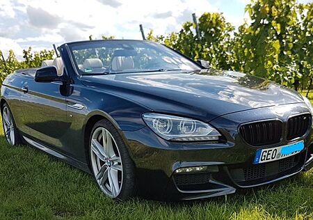 BMW 640d Cabrio M Sportpaket carbonschwarz,