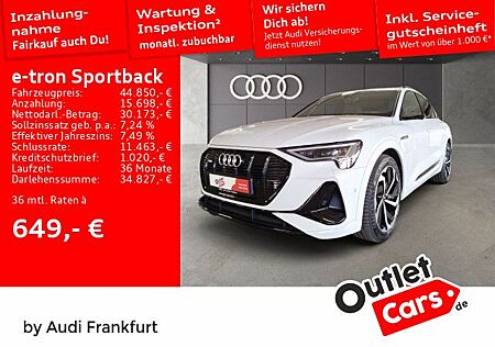 Audi e-tron Sportback 55 quattro S line digitaler Mat