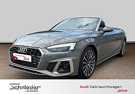 Audi A5 Cabriolet 40 TFSI S-LINE+AHK+NAVI+LEDER+VIRTU