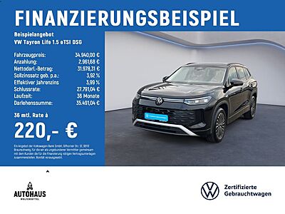 Volkswagen Tayron Life 1.5 eTSI DSG AHK KAMERA NAV SHZ