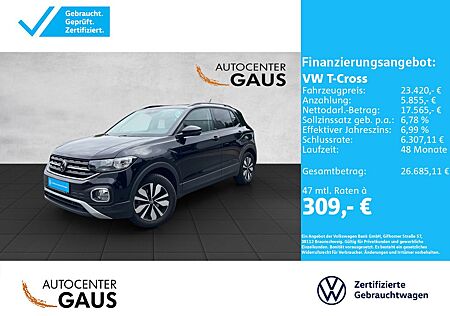 VW T-Cross Volkswagen Move 1.0 TSI DSG*AHK*Navi*Klima*RearView