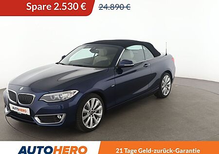 BMW 228i Luxury Line Aut.*NAVI*BI-XENON*TEMPO*PDC*