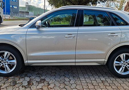 Audi Q3 gebraucht kaufen Audi Q3 design 2.0TDI S-Line Panoramadach Leder