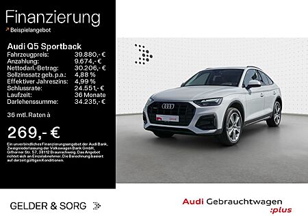 Audi Q5 Sportback advanced 50 TDI OptikSchwarz*Pano