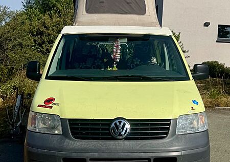 VW T5 Transporter Volkswagen T5 Camper lang 2.5 l Ausfstelldach Winterprojekt