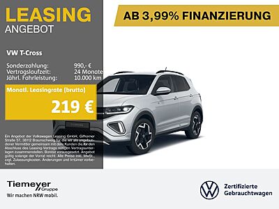 Volkswagen T-Cross 1.5 TSI DSG R-LINE MATRIX AHK NAVI KAMER