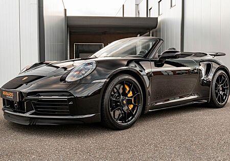 Porsche 992 911 Turbo S Cabriolet - Deep Black Metallic