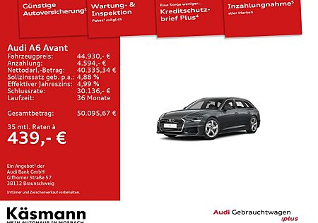 Audi A6 Avant Sport 45TFSI 2x S line AHK B&O ACC KAM