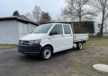 VW T6 Transporter Volkswagen T6 Pritsche/Doka 2.0 TDI Klima AHK 6 Sitze 1.Hd