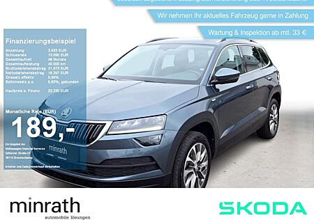 Skoda Karoq CLEVER 1.5 TSI DSG LED+NAVI+CarPlay+SHZ+RF