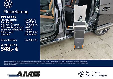 VW Caddy Volkswagen PanAmericana TDI Behindertenumbau/Handgas