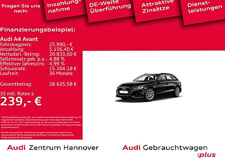 Audi A4 Avant 40 TDI AHK LED Navi DAB