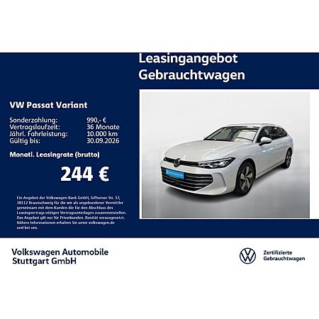 VW Passat Variant leasen